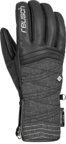 Reusch Amelie R-TEX® XT  4931225 7766 black silver grey front